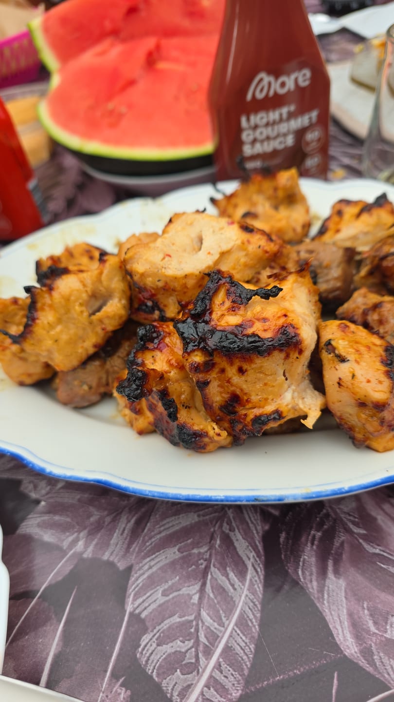 Customer photo review of Hähnchen-Schaschlik Süß-Sauer – fruchtig-pikant & exotisch | mySchaschlik