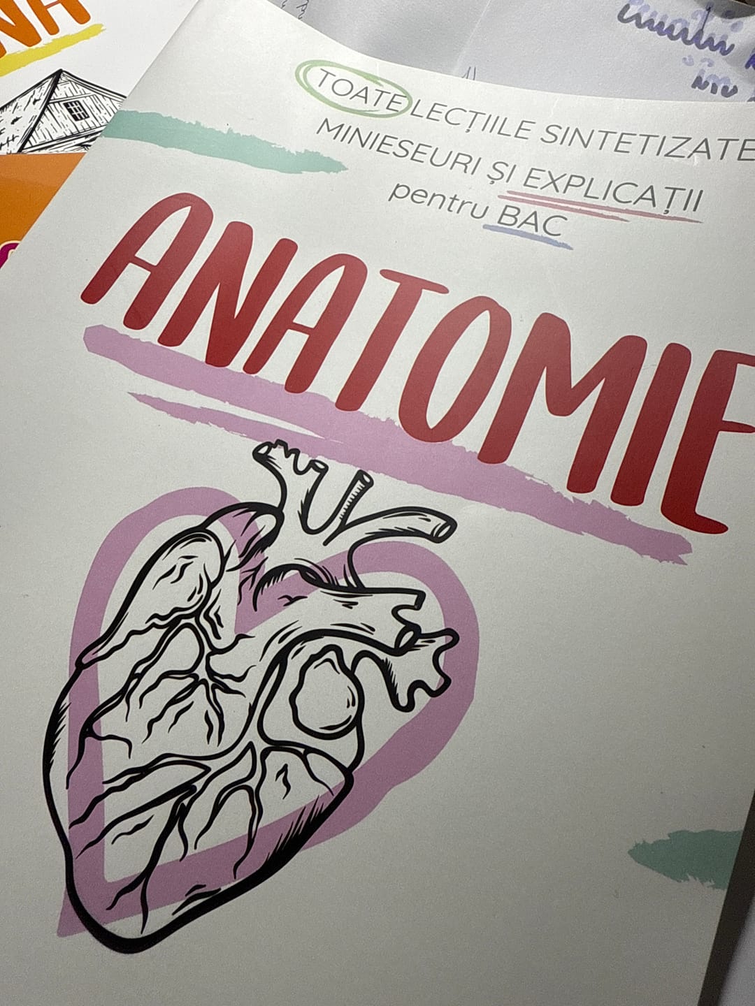 Customer photo review of Carte Anatomie Bacalaureat (Biologie clasele XI-XII) Bacademia