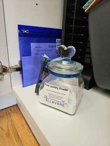 Customer photo review of Pure Laundry Powder