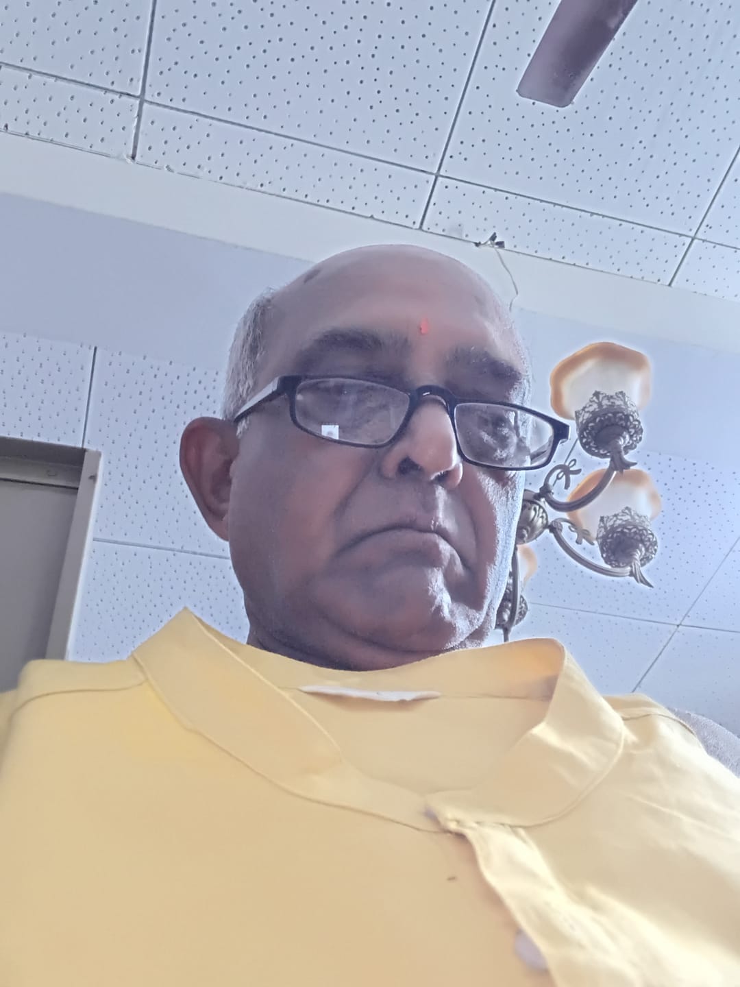 Customer photo review of Yellow Airy Linen Long Kurta