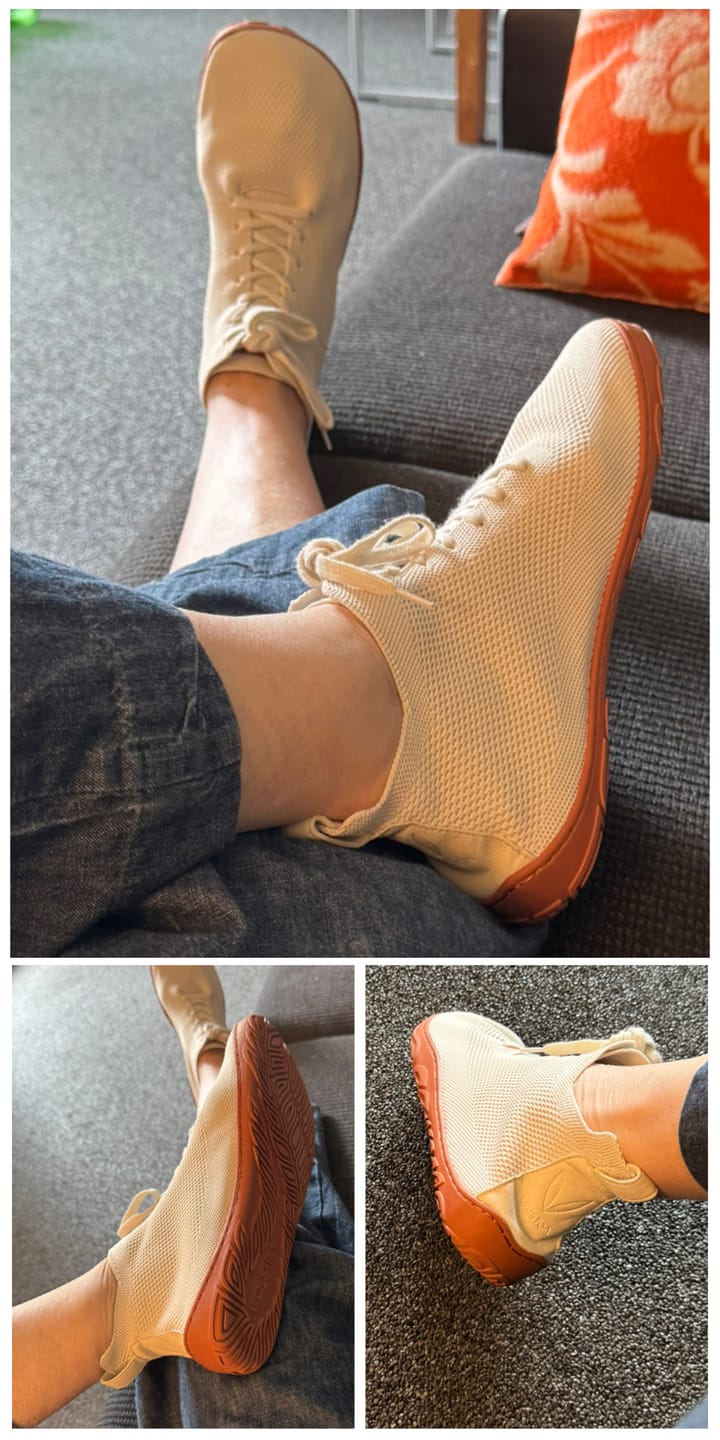 Customer photo review of Vaistoa Iloa Mid | Knitted Barefoot Sneakers