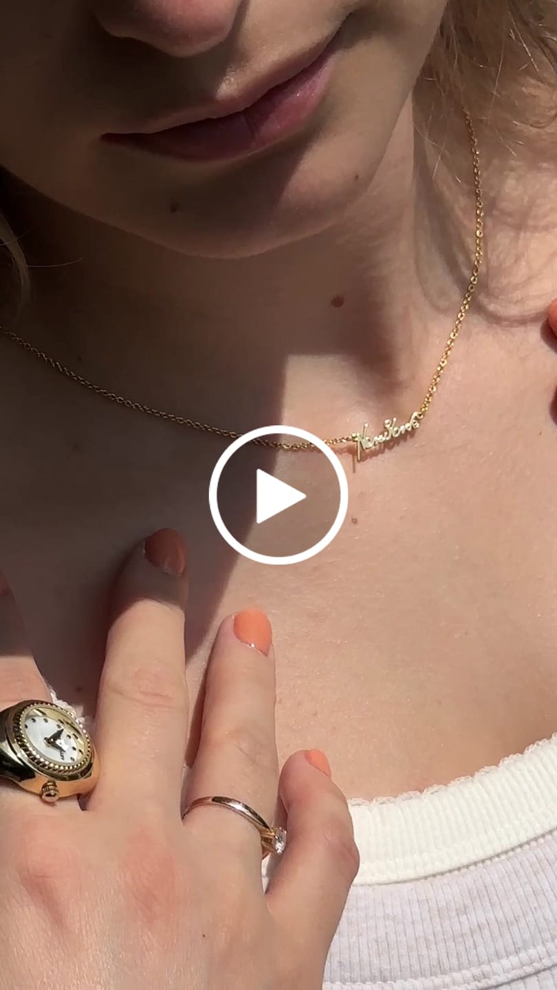 Customer video review of Vintage Watch Ring