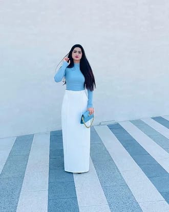 Customer photo review of H-type skirt