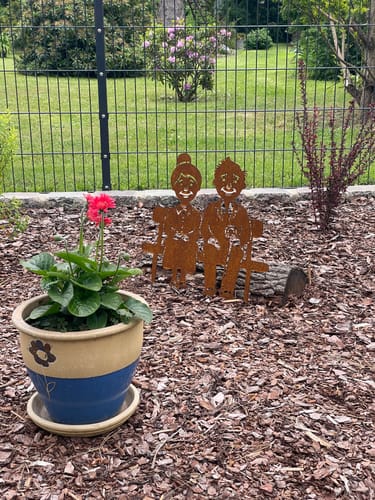 Customer photo review of Gartenstecker Oma & Opa