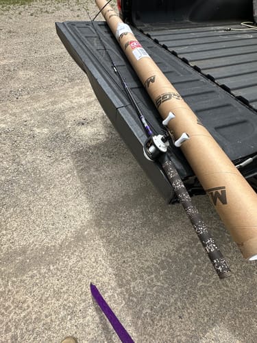 Customer photo review of Custom Casting Rod