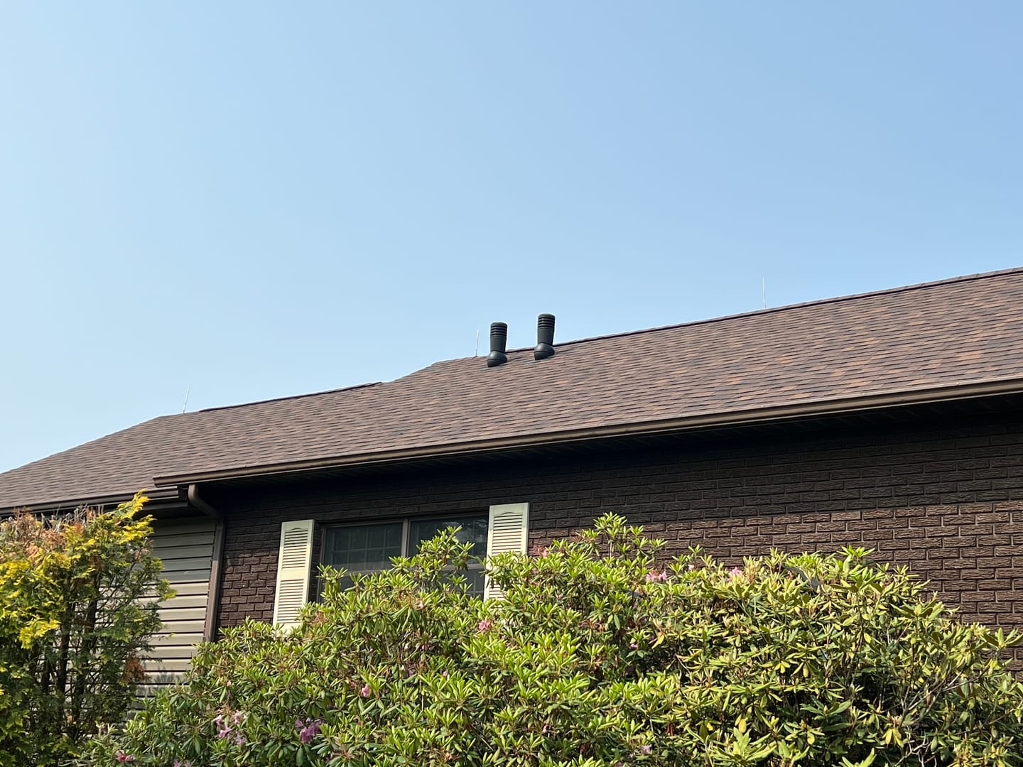Customer photo review of Kitchen and bathroom roof vent Ivent ECO – Shingle Installation