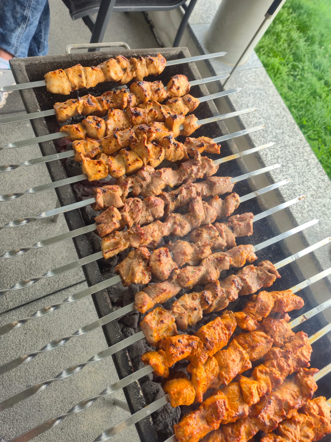 Customer photo review of Schweine-Schaschlik Yakuza – mariniert mit Teriyaki, Chili & Sesam | mySchaschlik