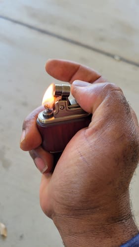 Customer photo review of Hardwood Lighter (NEW)