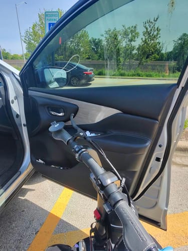 Customer photo review of ATTO sport back set of mirrors