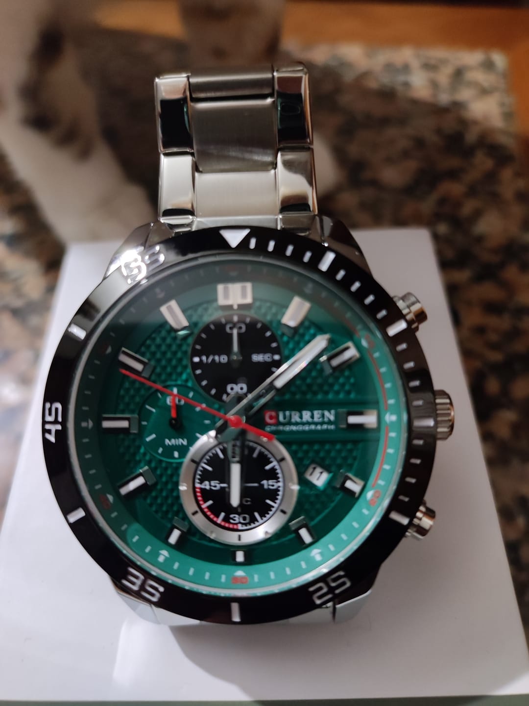 Customer photo review of Curren Berna® orologio uomo acciaio
