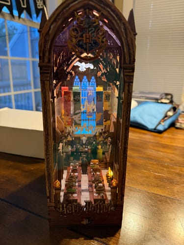 Customer photo review of Magic Auditorium DIY Book Nook Kit