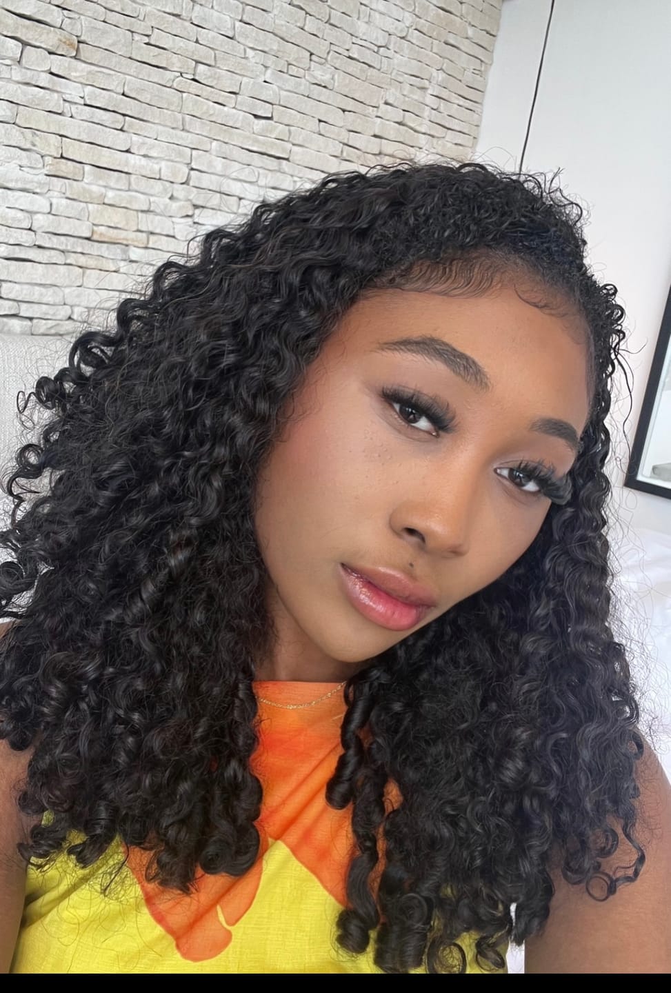 Customer photo review of LM Baby Curly™️ (Low-Maintenance Collection)