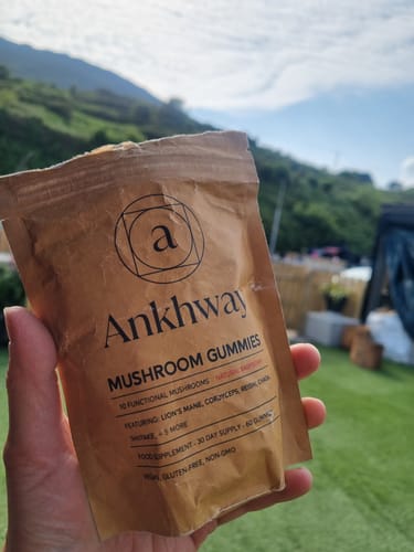 Customer photo review of Mushroom Gummies