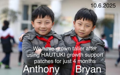 Customer photo review of HAUTUKI Growth Support Patch - 5 Month Supply (5Box) 40% OFF