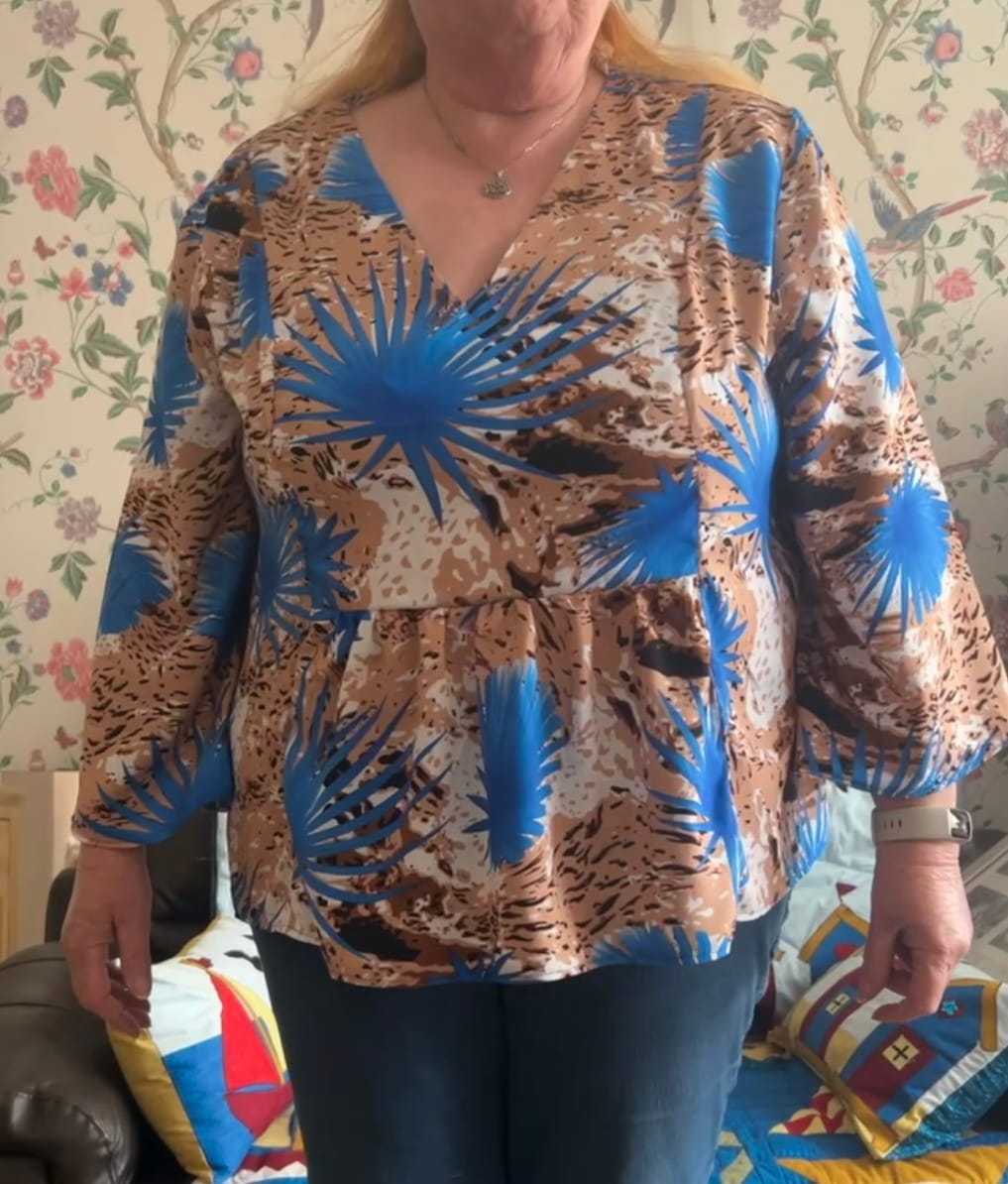 Customer photo review of Island Vibes Viscose Fabric