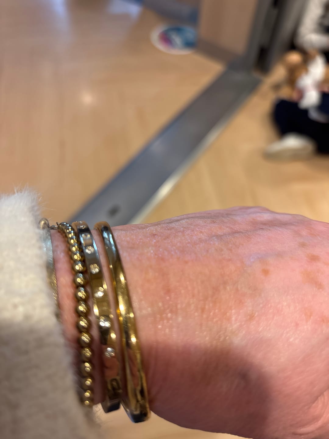 Customer photo review of Wave Bangle