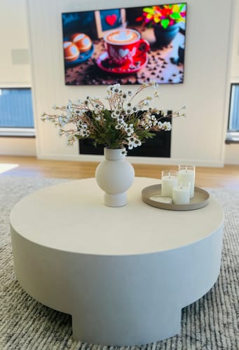 Customer photo review of Faux Wax Flower - White (10 Stems)