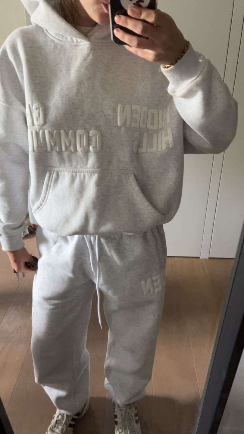 Avis client avec photo sur le PANTALON DE SPORT « GATED COMMUNITY » GRIS CLAIR
