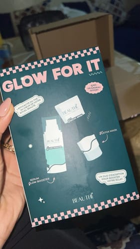 Customer photo review of GLOW DUO BOX + Cadeau OFFERT
