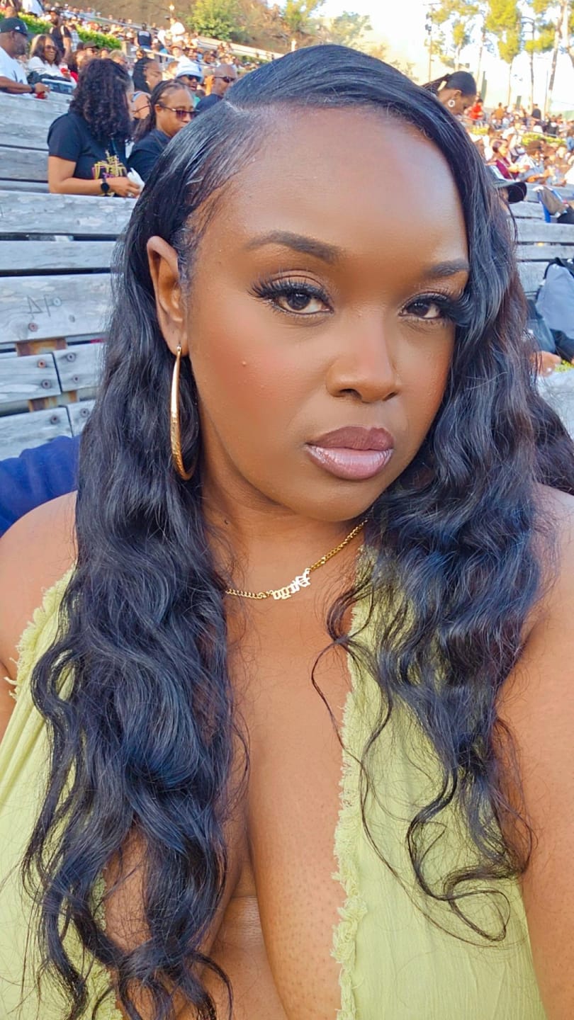 Customer photo review of Raw Indian Loose Curly Hair