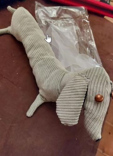 Customer photo review of Acrylic Dachshund Dog Doll Template Set