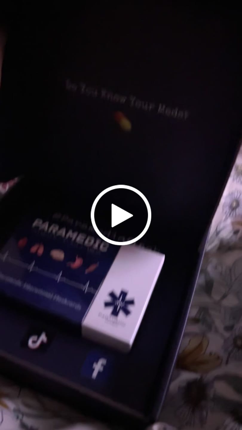 Customer video review of EMT & Paramedic Pharmacology Cards