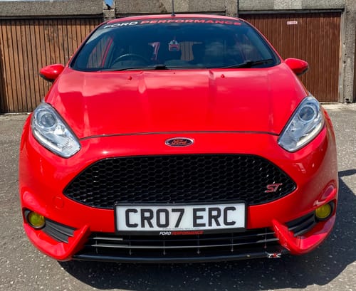 Customer photo review of Fiesta ST180 Fog Light Armour