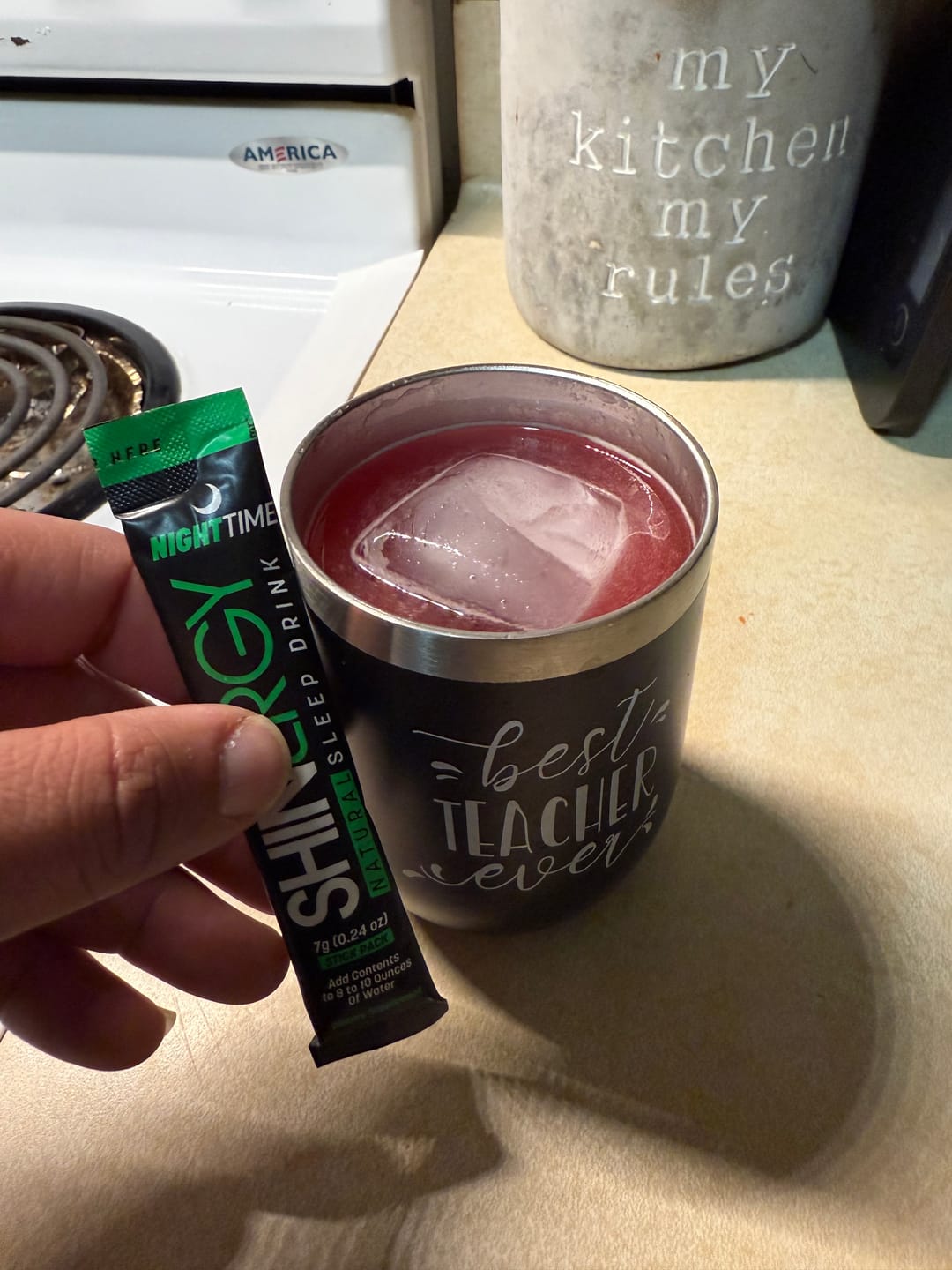 Customer photo review of Shinergy Nighttime Drink