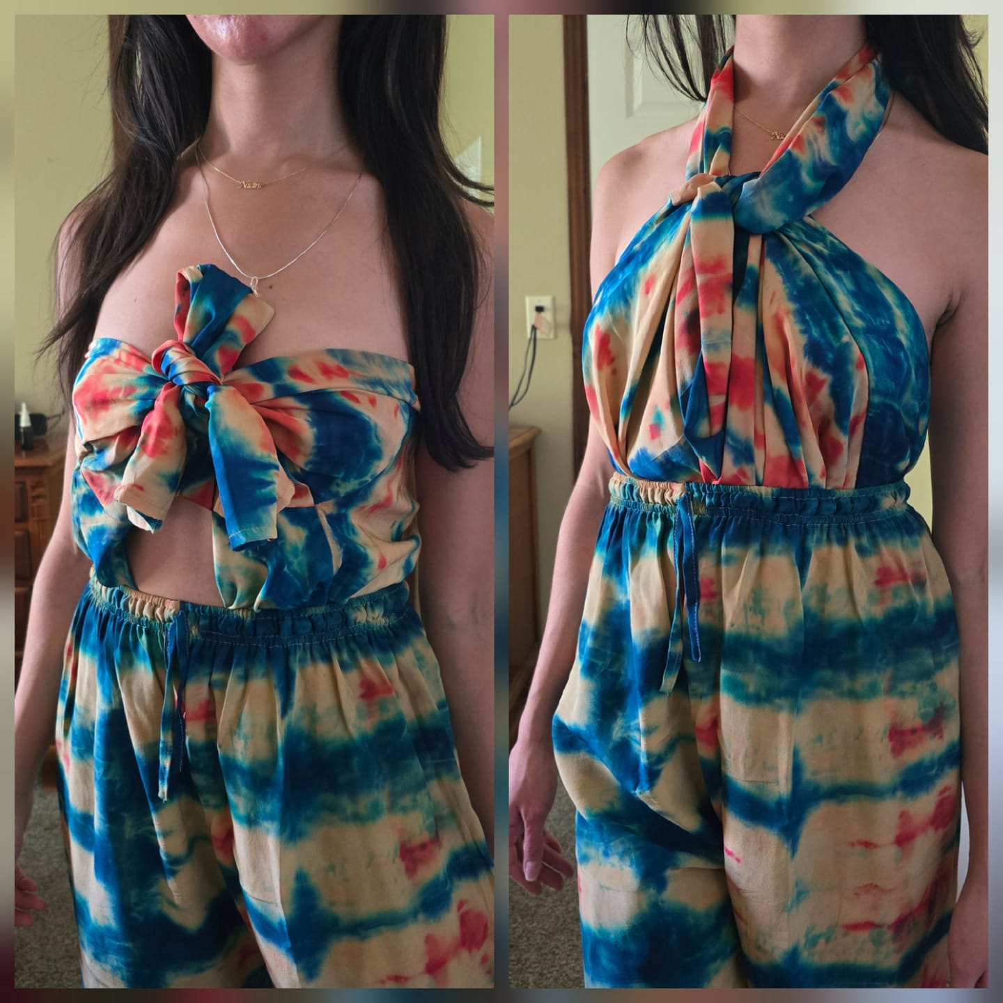 Customer photo review of SHIBORI SILK SET