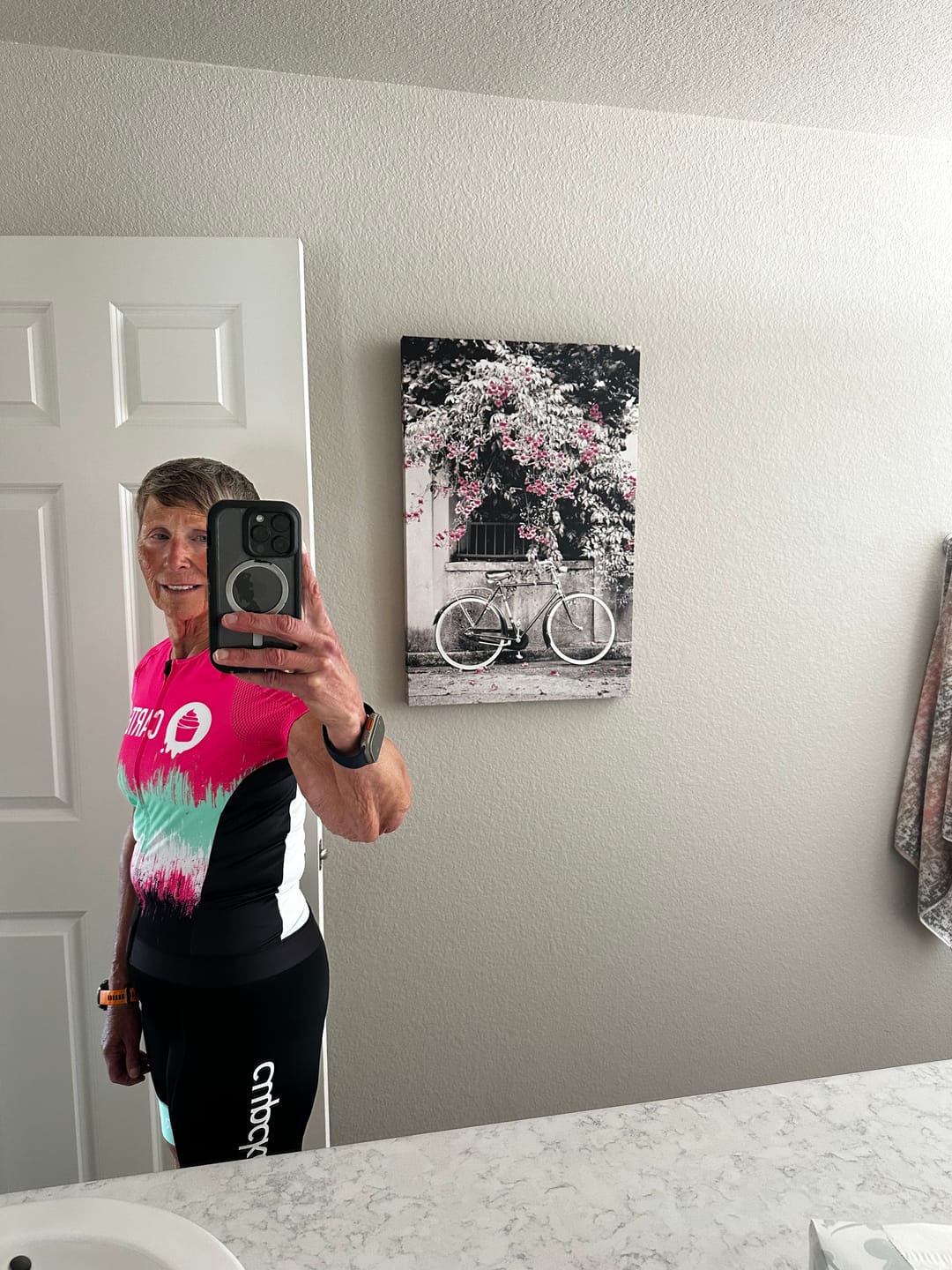 Customer photo review of Womens Batch of 2025 Elements Tri Short
