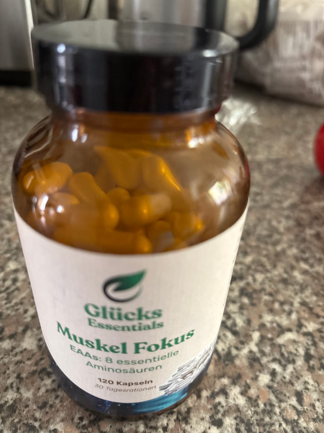 Customer photo review of Muskel Fokus - EAAs essentielle Aminosäuren - 120 Stück