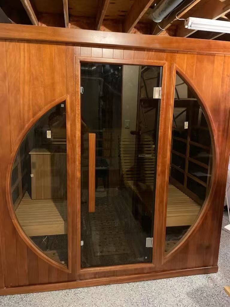 Customer photo review of SAUNASNET® Indoor Sauna Room with Recliner（Best Seller）Infrared 01