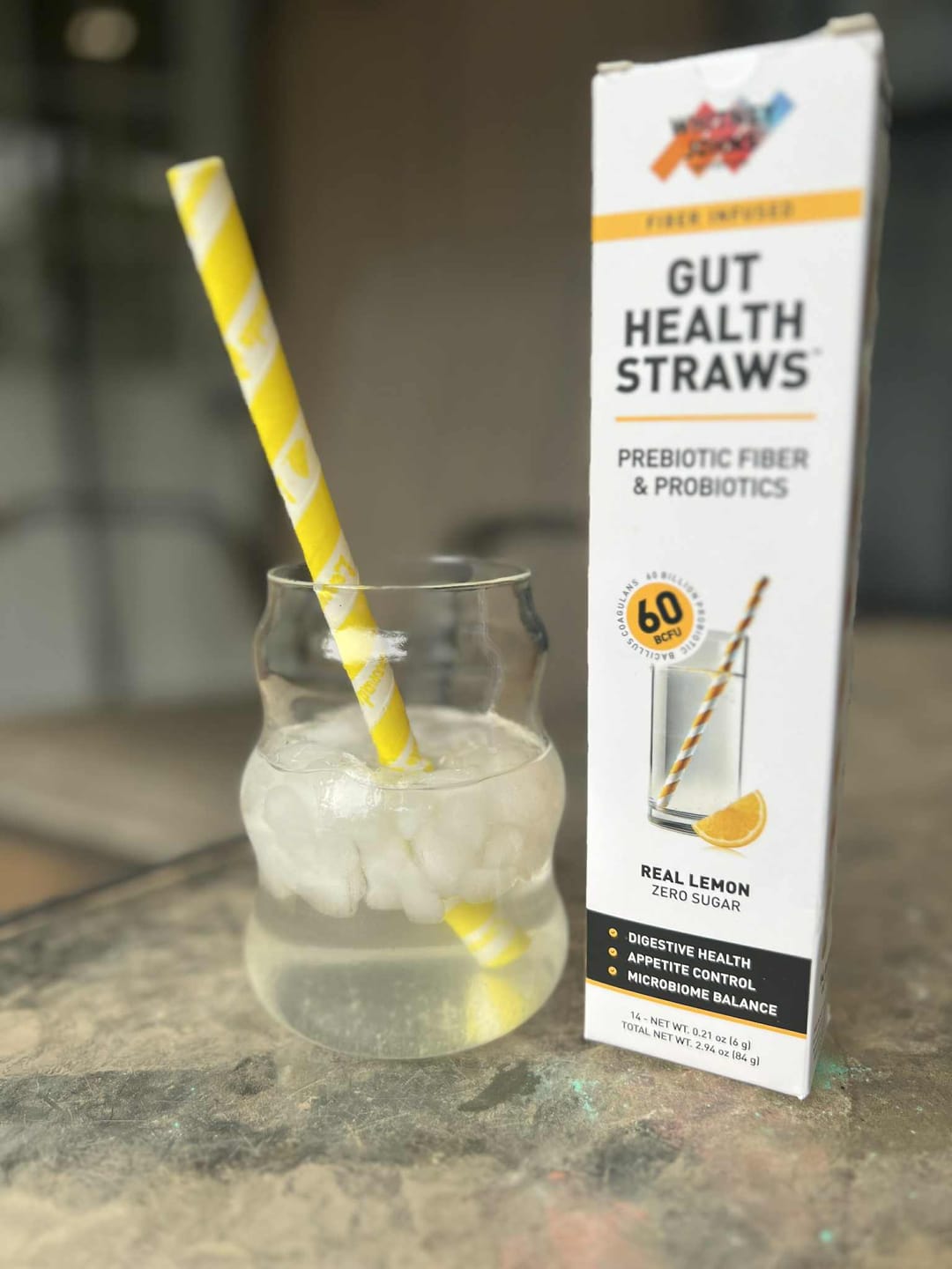 Customer photo review of Whitney Johns Gut Health Straws™
