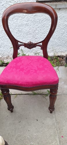 Customer photo review of Fabric Paint -- Raspberry