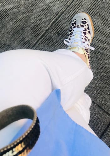 Customer photo review of Adidas Samba Leopard