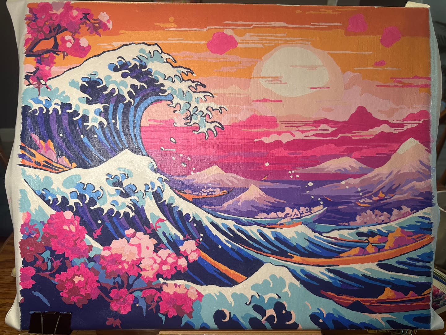 Customer photo review of Wave of Kanagawa