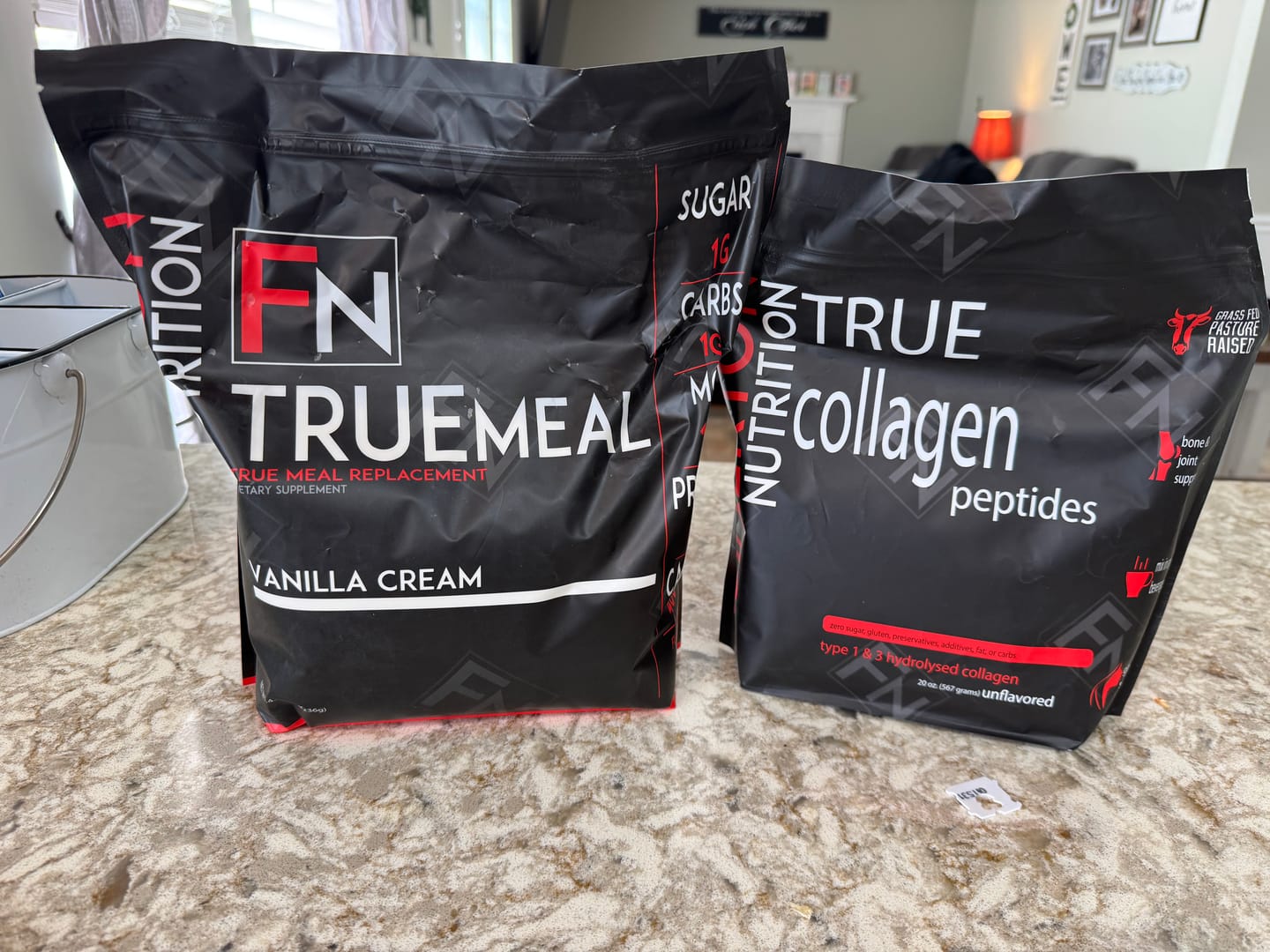 Customer photo review of True Collagen Protein
