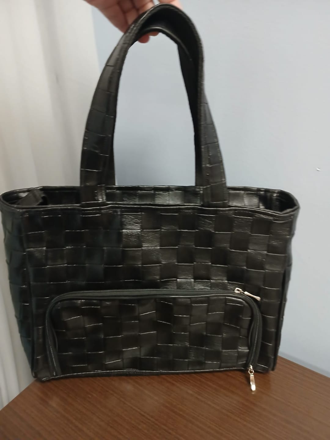 Customer photo review of DUNA 0.9MM FUNDO MALHA COR PRETO