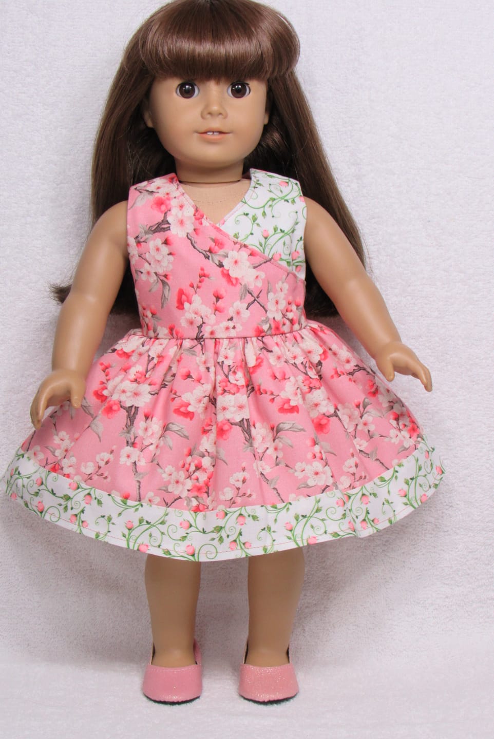 Customer photo review of Vintage Cherry Blossom Pattern #4 Fabric