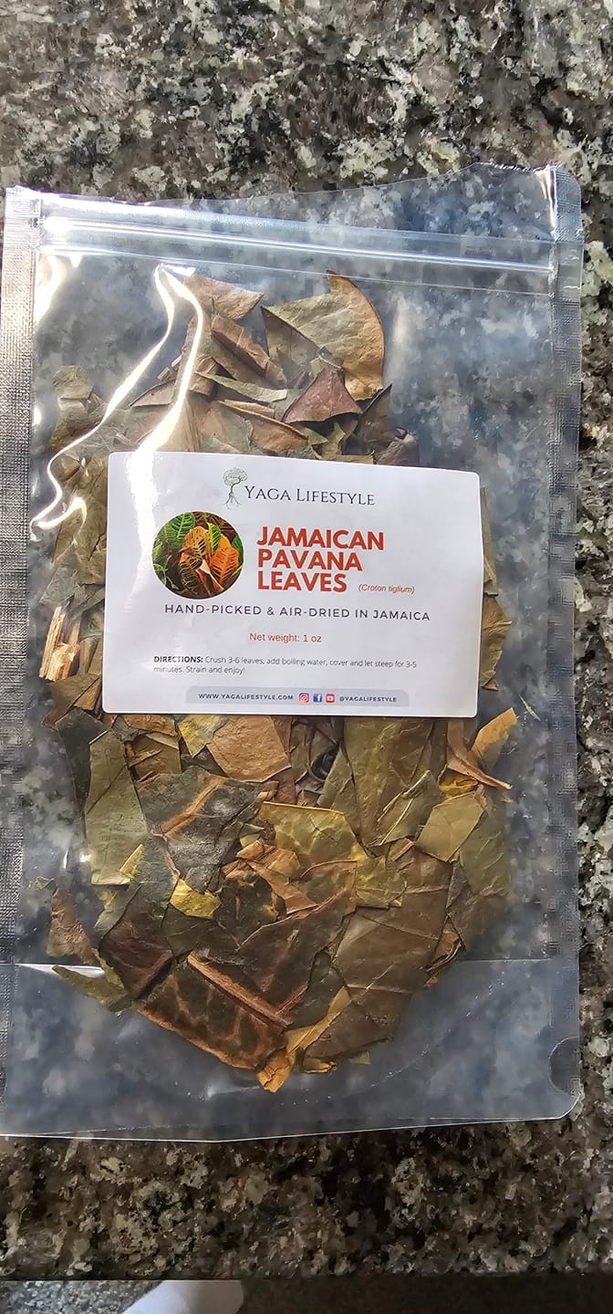 Customer photo review of Pavana Leaves | Croton Tiglium | Dr Sebi Approved Alkaline Herb
