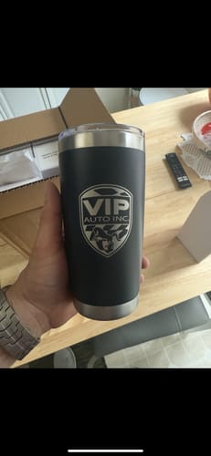 Customer photo review of (6 Pieces) Custom Laser Engraved - 20oz Tumblers