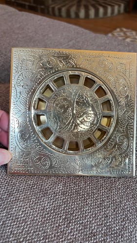 Customer photo review of Artisan Gold Floor Drain