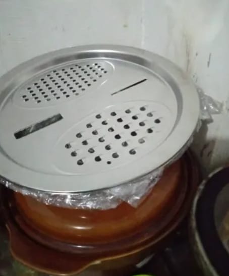 Customer photo review of Stainless Steel Grater Bowl Set