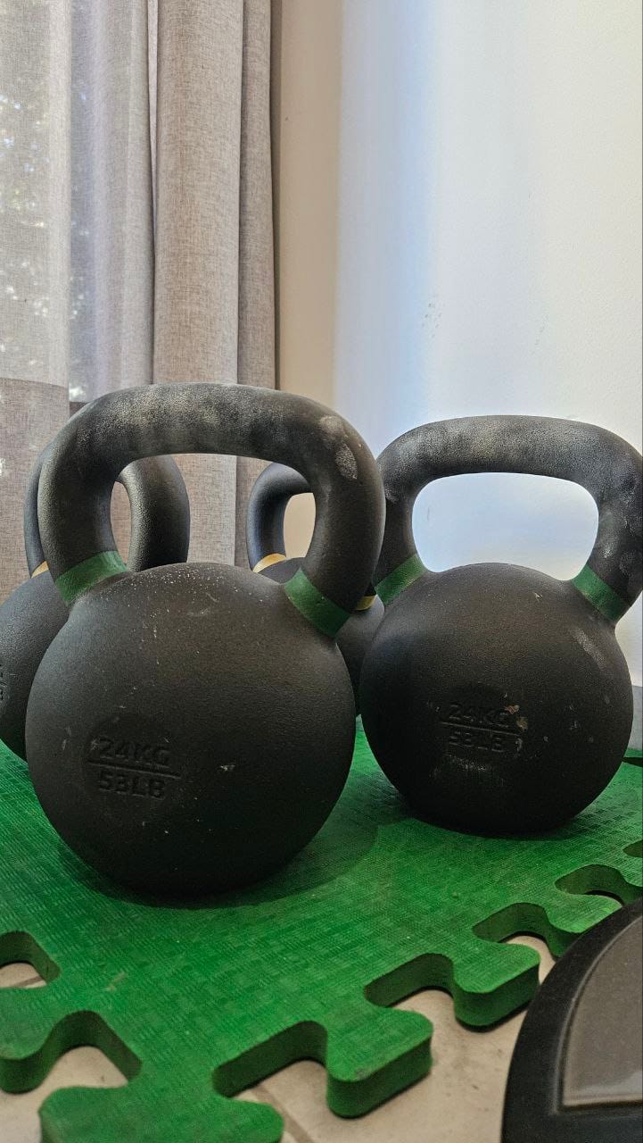 Customer photo review of Kettlebell Premium 4 a 36 kg IRONSIDE
