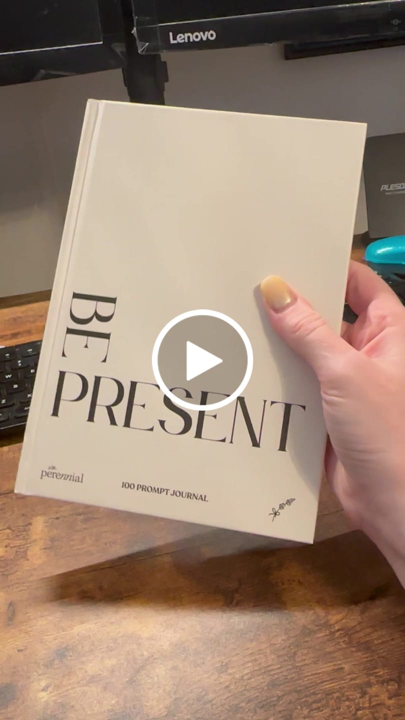 Customer video review of Be Present - 100 Guided Prompt Journal