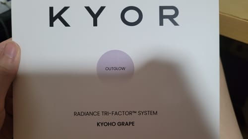 Customer photo review of OUTGLOW - Radiance Tri-Factor™ Jelly