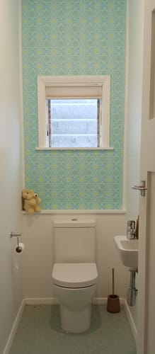 Customer photo review of Print Your Own Wallpaper