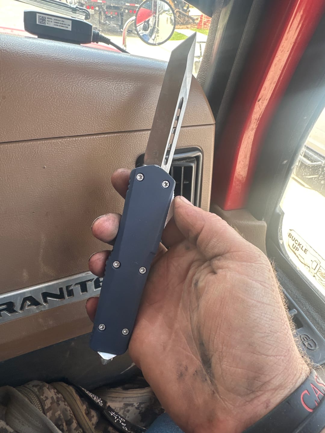 Customer photo review of OTF Mystery Knife Bundle