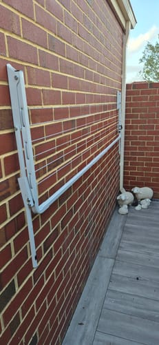 Customer photo review of Austral Slenderline 16 Folding Clothesline