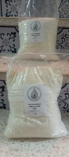 Customer photo review of Cera de Soja para velas en Molde, Pilar y Wax-melts (APF)